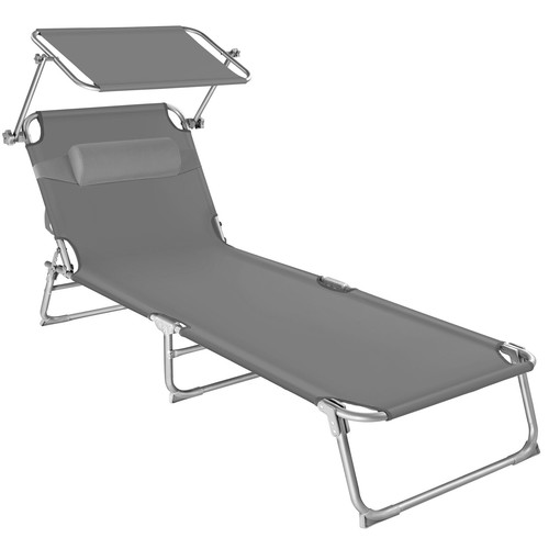 Gartenliege stufig mit - gartenliege, 4-stufig