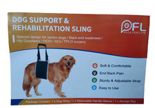 weiche Tragehilfe,  Hinterhandtragegurt , für größere Hunde
