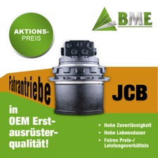 Fahrantrieb Fahrmotor für Jcb Minibagger Bagger - 2 Stück zum Aktionspreis!