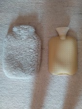 Lammfell Wärmflasche ,2 LIter, Echtfell