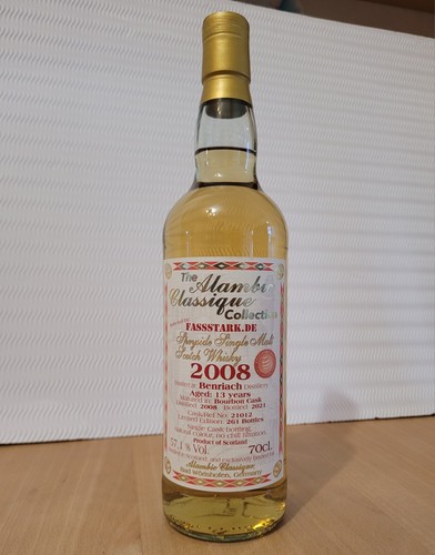 Benriach 2008 2021 13 jahre - benriach, 2008/2021
