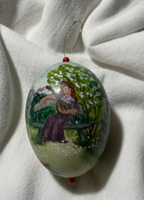 Osterei handbemalt: "Der alte