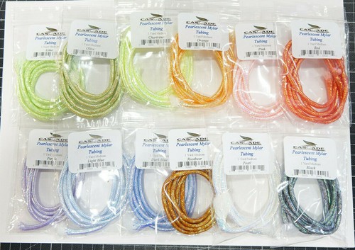 Pearlescent mylar tubing - pearlescent,
