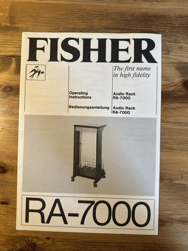 Fisher 7000 audio - -, ra-7000