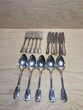 Vorspeisenbesteck 15 Teile WMF 90er Silber Auflage Augsburger Faden