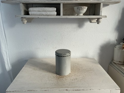 Alte blechdose shabby vintage - alte,
