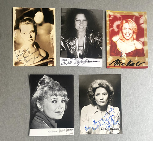 Autogrammkarten - 5,