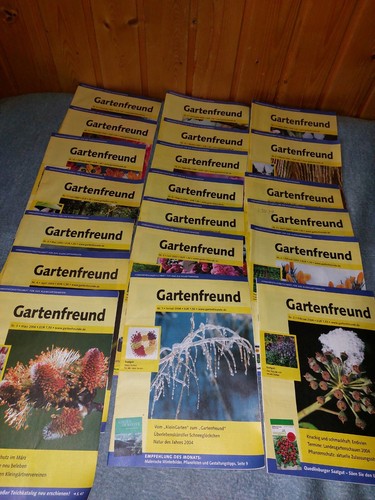 20x gartenfreund hefte - gartenfreund,