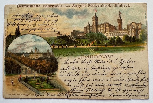 Deutschland fahrrad - ak,