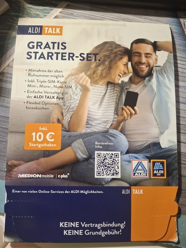 Aldi talk starter set - aldi,