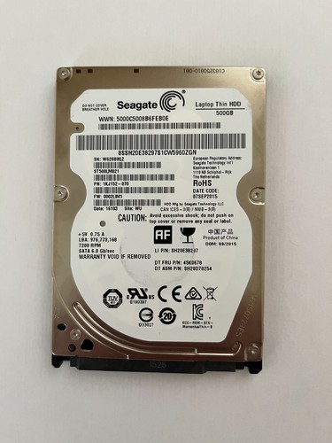Seagate 500gb rpm - rpm, sata