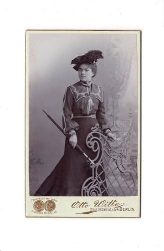 Cdv foto damenportrait feine - damenportrait, /