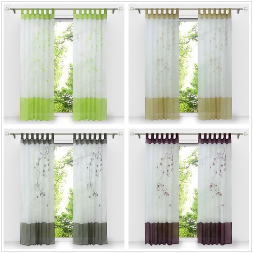 Bestickt gardine mit - bestickt,