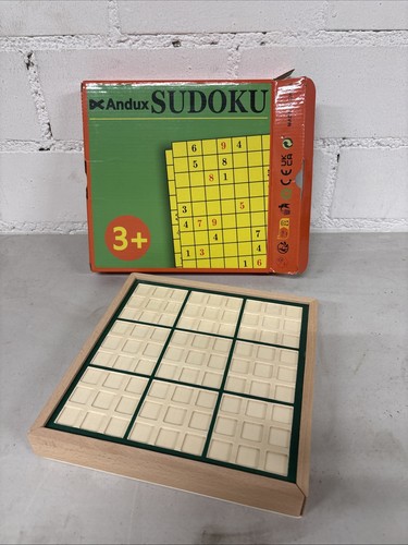 Andux sudoku holzkasten - holzkasten,