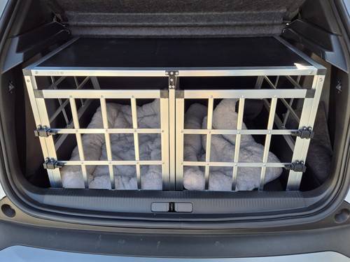 Doppel hundetransportbox aus - doppel-hundetransportbox,