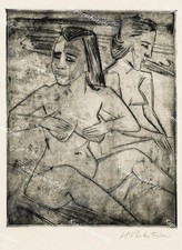 Max pechstein bad - pechstein, strand