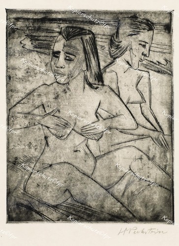 Max pechstein bad baden - max, strand