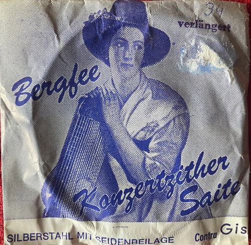Bergfee harfenzither saite - bergfee, harfenzither-saite