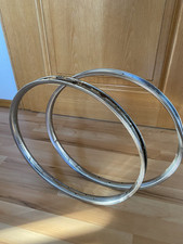 Chrom Felgenringe 26“, Oldtimer Fahrrad, 28-u 36 Loch