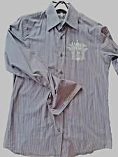 Herrenhemd Look 54, Haupstadtrocker, schwarz, Swarovski Kristalle, L