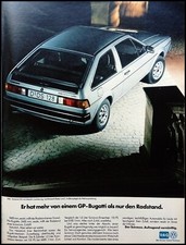 VW Scirocco GLi, originale Werbung aus 1982