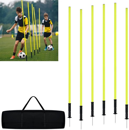 Slalomstangen fußball set - slalomstangen,