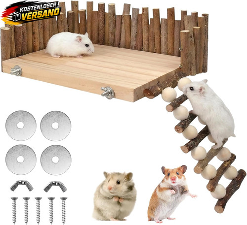 Hamster plattform auf stelzen - hamster,