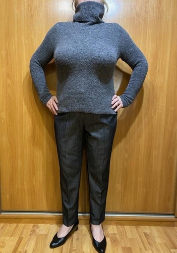 Women hallhuber sweater grey - hallhuber,