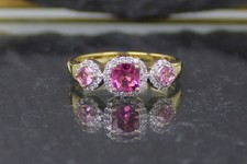 Turmalin-Diamantring