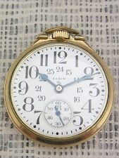 alte Taschenuhr Elgin B.W.Raymond USA vergoldet 1953
