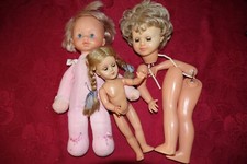 VINTAGE     3 x Defekt Puppen