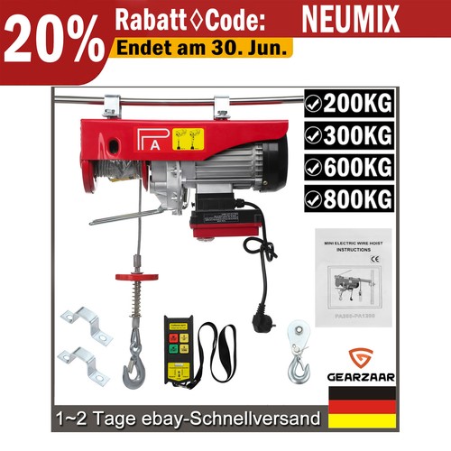 Elektrische seilhebezug - elektrische,