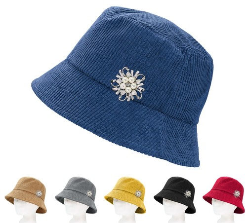 Damen bucket hat cord - hat,