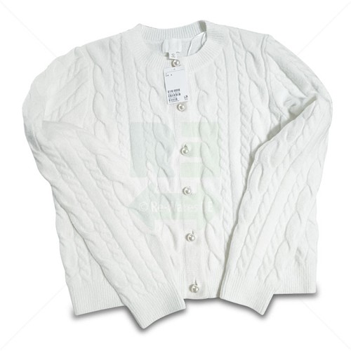 Cardigan mit zopfmuster - mit,
