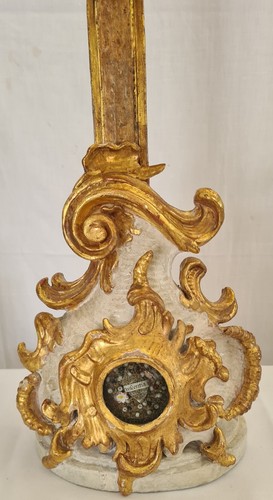 Rokoko reliquiar kreuz - reliquiar,