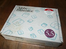 Adobe Illustrator 5.5 deutsche Vollversion für Mac Rarität
