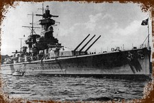 Blechschild ADMIRAL GRAF SPEE