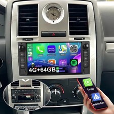 4+64GB Carplay Für Chrysler 300 300 C 2008-2010 Android 15 Autoradio GPS NAVI