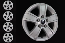 Original Skoda Octavia 1Z 15 Zoll Alufelgen 1Z0601025S 6,5Jx15 ET50 5x112