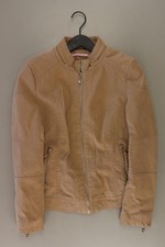 ⭐ Himmelblau Kunstlederjacke