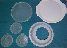 TUPPERWARE Sturz Form groß VINTAGE 6 tlg. SELTEN Schüssel 20 cm + Deckel + Tabl.