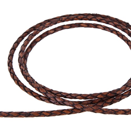 Lederband geflochten