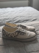 Vans Authentic Custom Sneaker Gr. 39 Totenkopf