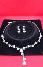 Collier mit Ohringe Zirkonia