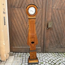 Neef Stuttgart Biedermeier Standuhr Kirschbaum Antik Pendeluhr Vintage Uhr