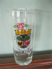 25 JAHRE VEB KRAFTVERKEHR FÜRSTENWALDE 1975 Bierglas DDR Ostalgie Wappen Reklame