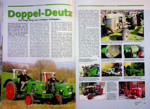 Schlepper post 2013 deutz - deutz, d
