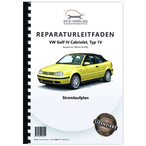 Golf cabrio 1998 2002 - 1v, 1998-2002