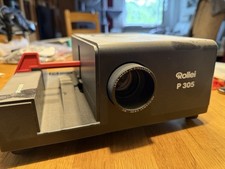 Rollei P305 Diaprojektor mit Kabelfernbedienung