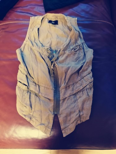 100 leinenbluse gr - m,